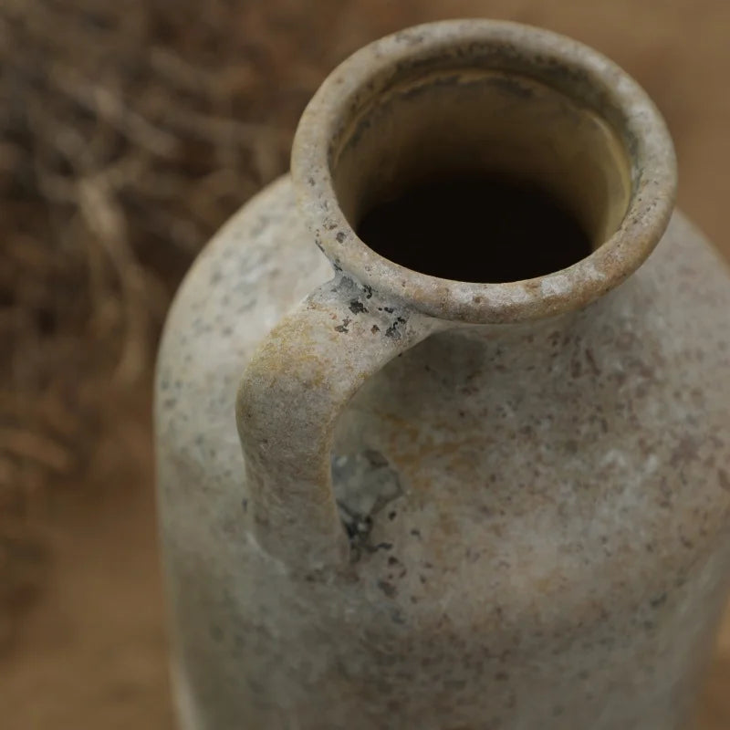 Rustic Ceramic Vases, Vintage