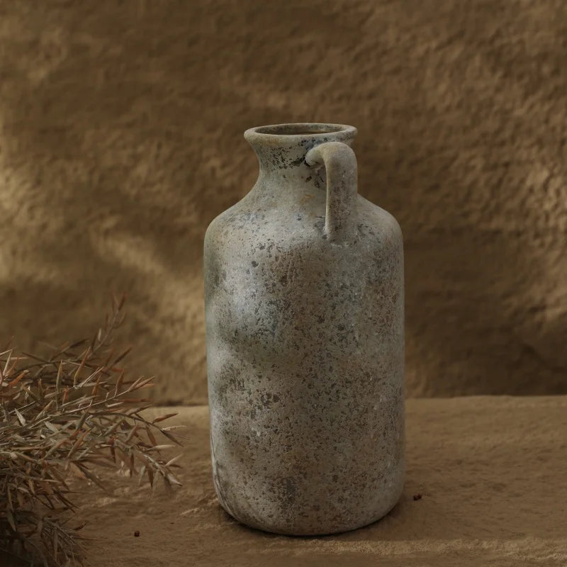 Rustic Ceramic Vases, Vintage