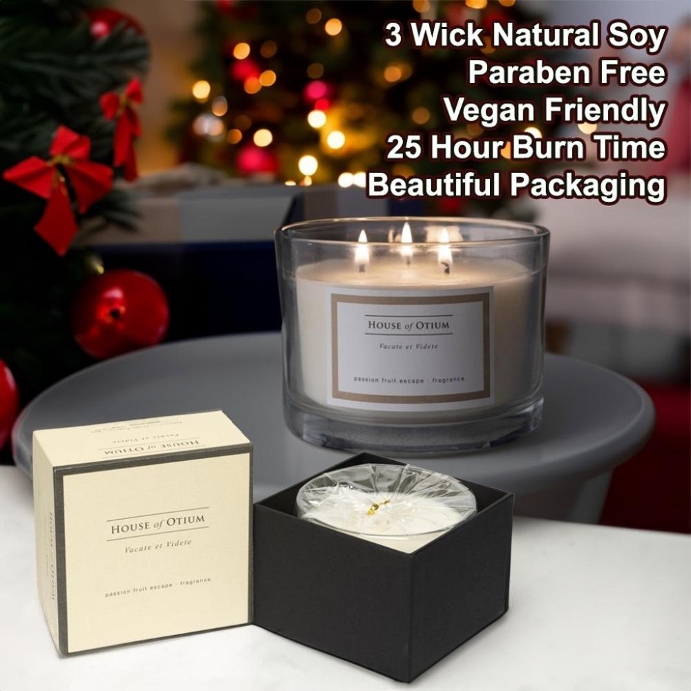 Natural Soy Wax Passion Fruit Escape 370g Candle