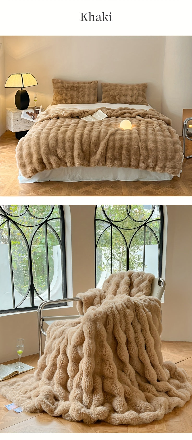 Super soft, luxurious extra large blanket in various colours, 180 x 200cm