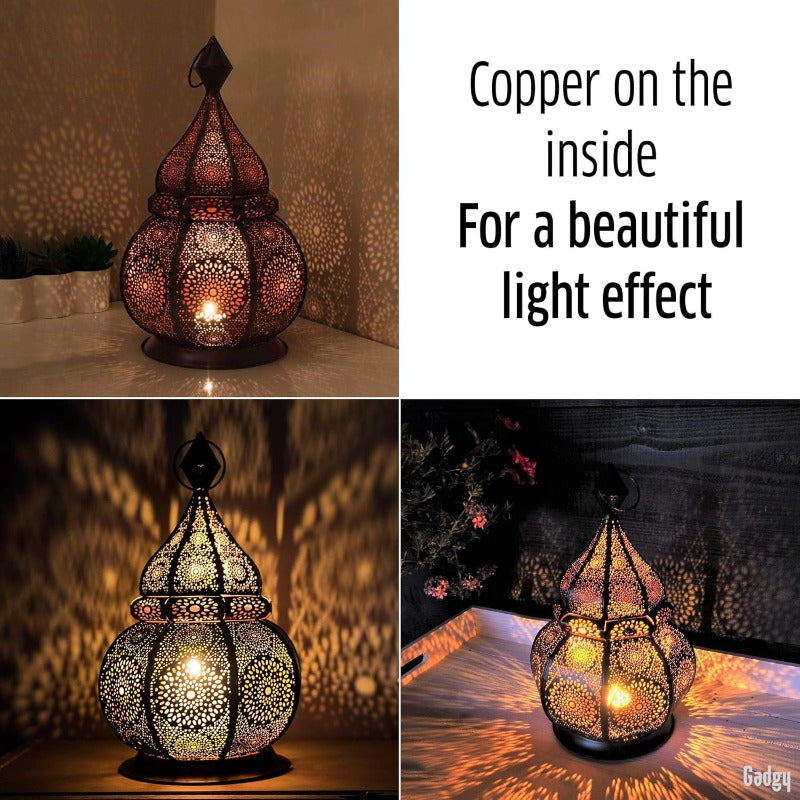 Handmade Moroccan lantern, candle holder